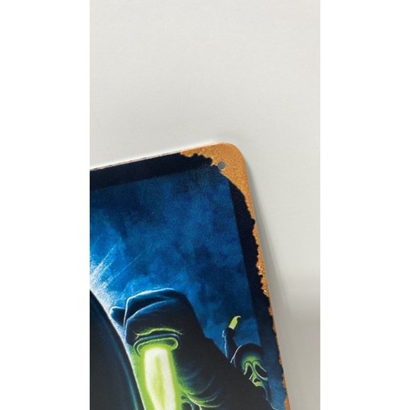 Halloween Decor Tin Sign - Brand New - Picture 5 of 9